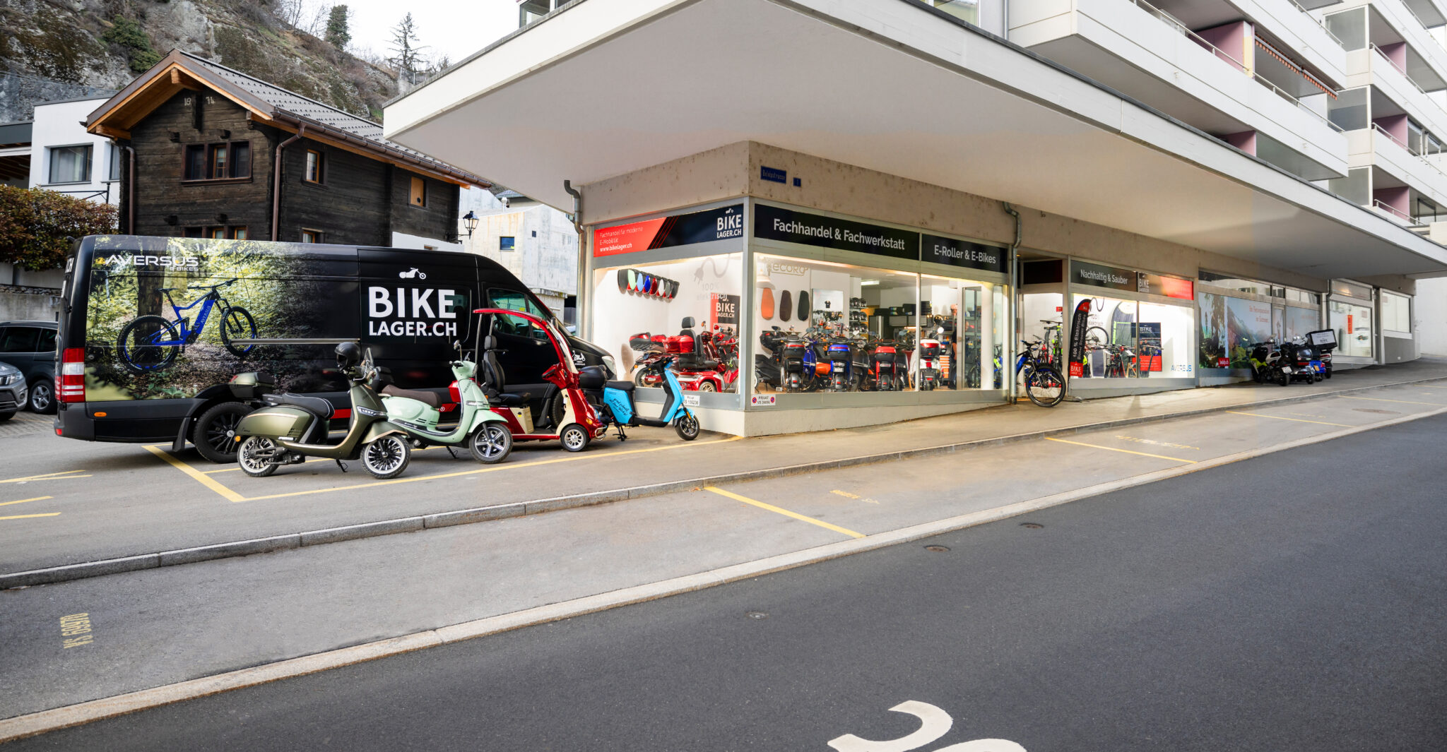 Magasin de vélos – Photo du magasin